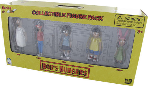 Bob's Burgers Collectible Family Figurine Pack