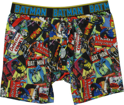 Batman Comic Book Covers Boxer Briefs