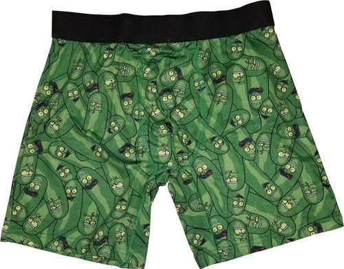 Rick and Morty Pickle Rick Boxer Briefs
