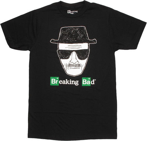 Breaking Bad Heisenberg Sketch T-Shirt Sheer