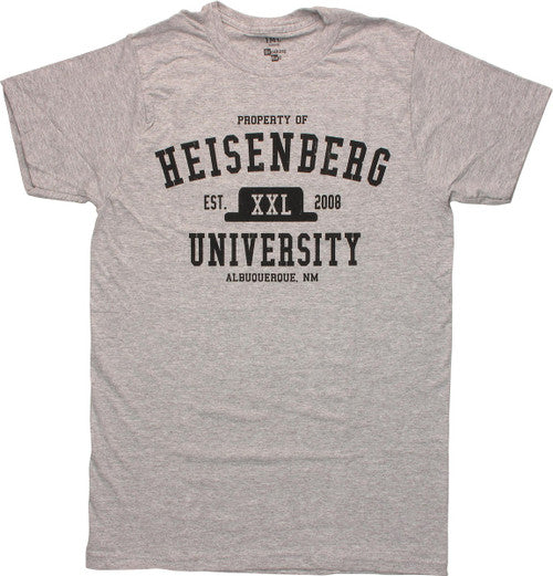 Breaking Bad Heisenberg University T-Shirt Sheer