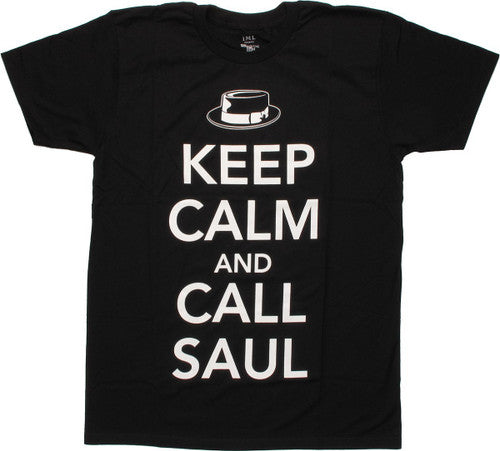 Breaking Bad Keep Calm Call Saul T-Shirt Sheer