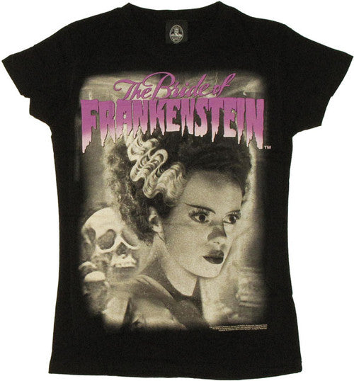 Bride of Frankenstein Portrait Baby T-Shirt