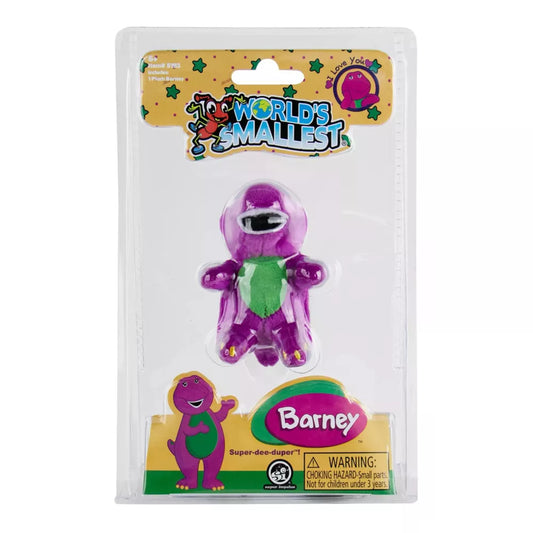 World's Smallest Barney Plush Toy