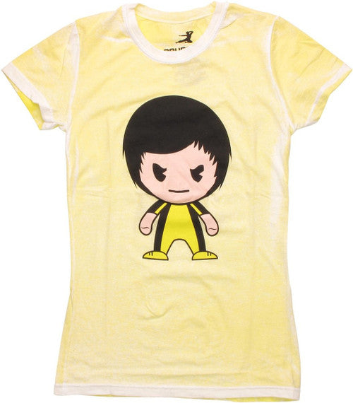 Bruce Lee Toon Distressed Baby T-Shirt
