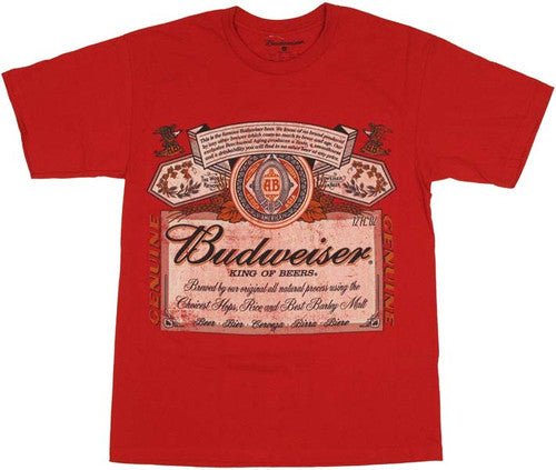 Budweiser King Beers T-Shirt