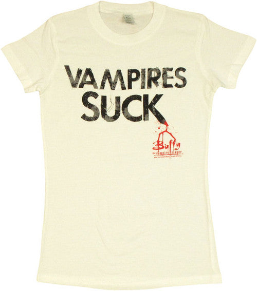 Buffy the Vampire Slayer Vampires Suck Baby T-Shirt