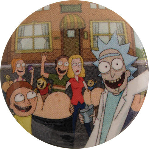 Rick and Morty Group Button