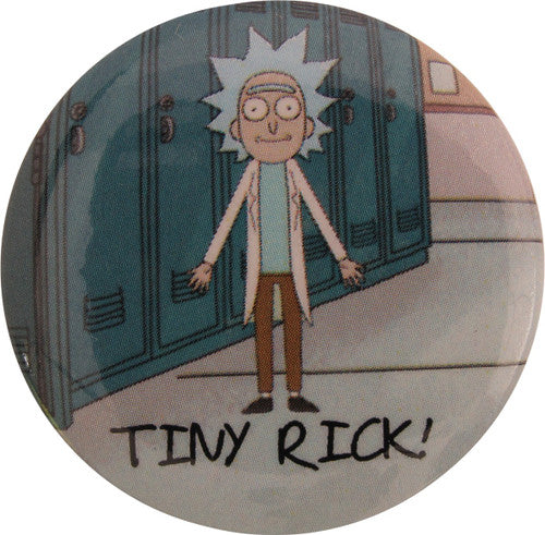 Rick and Morty Tiny Rick Button