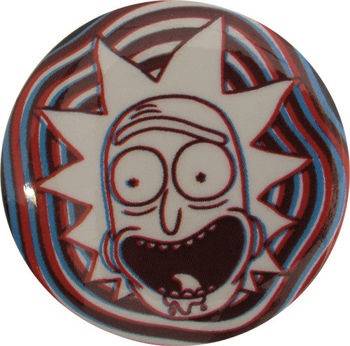 Rick and Morty White Out Rick Button