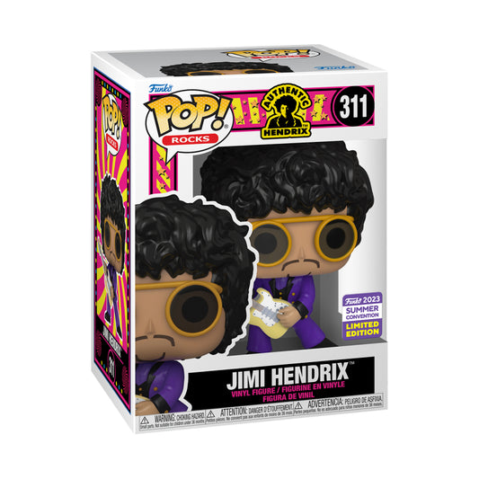 Funko Pop! Rocks: Jimi Hendrix Purple Suit (SDCC 2023)