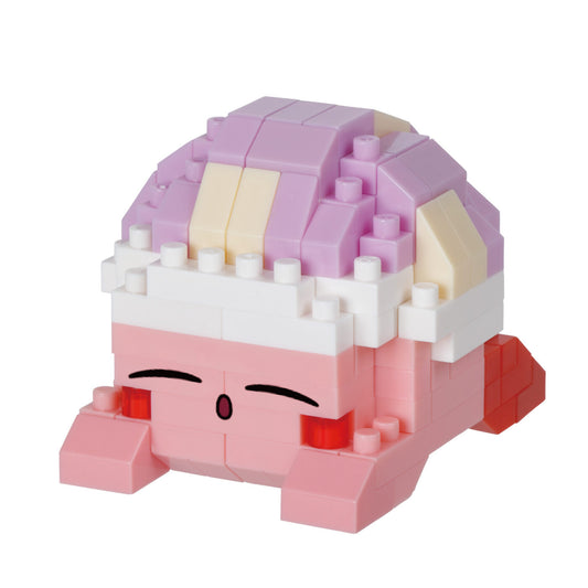 Kirby Sleeping Nanoblock Set