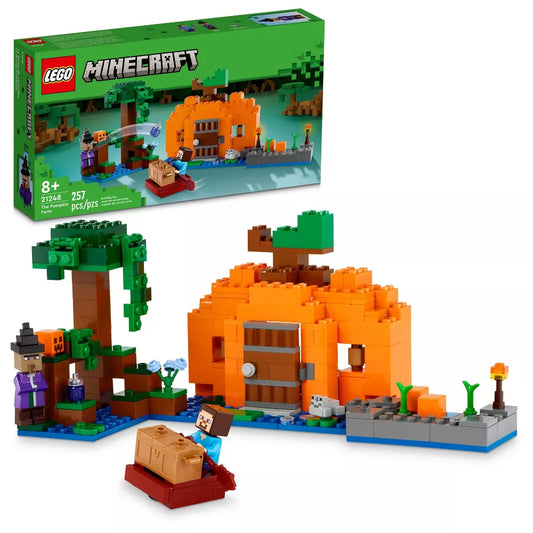 LEGO Minecraft The Pumpkin Farm Building Toy Set
