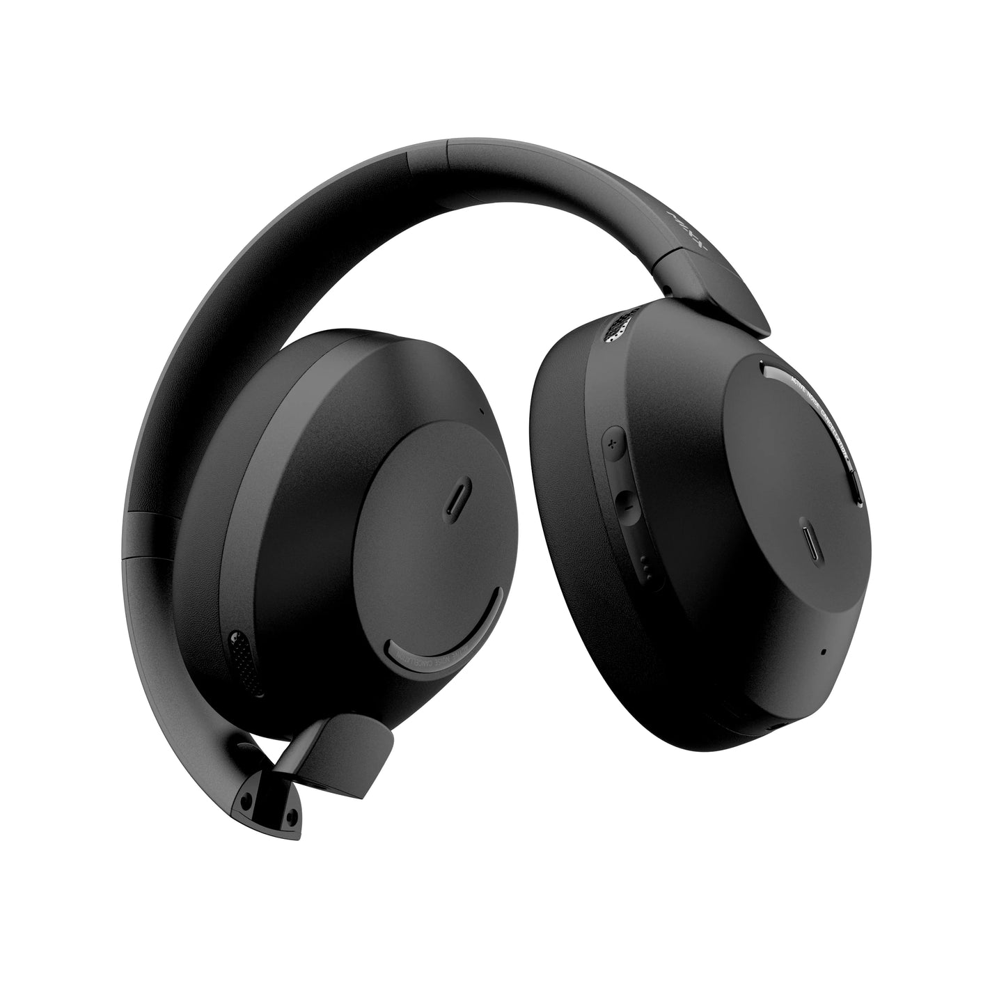 Mixx StreamQ C4 Over Ear Noise Cancelling Wireless Bluetooth Headphones Black