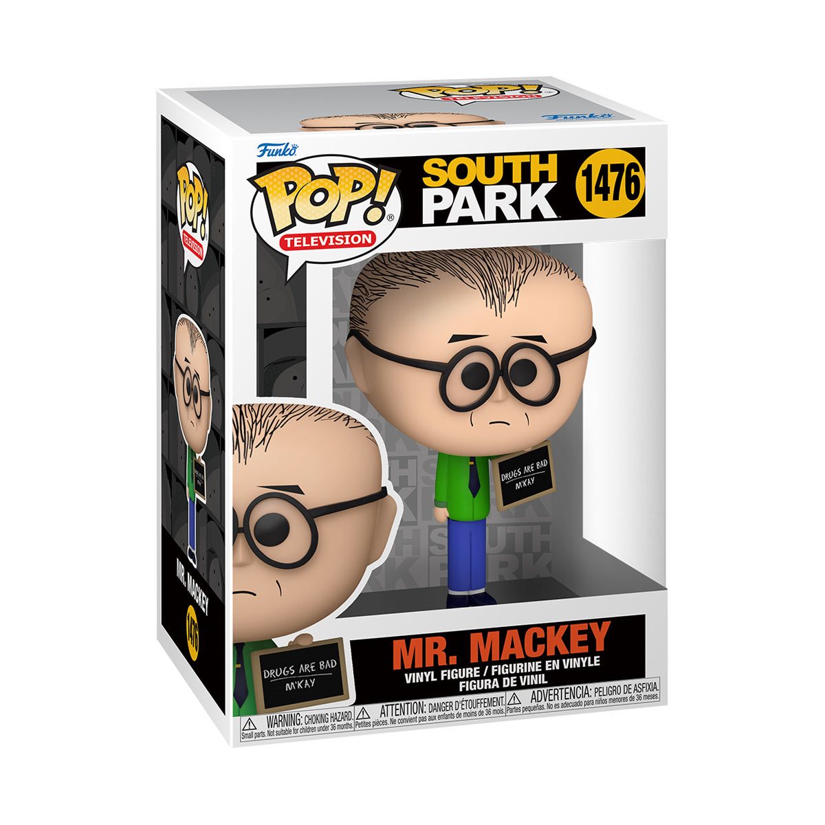 Funko Pop! South Park - Mr. Mackey with Sign