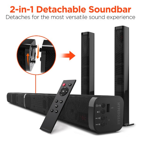 Hypergear 2-in-1 Bluetooth Soundbar