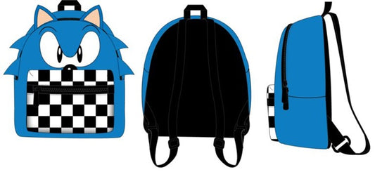 Sonic the Hedgehog Checkered Mini Backpack