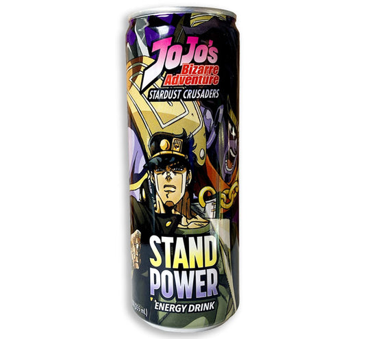 JoJo’s Bizarre Adventure 'Stand Power' Energy Drink 12oz