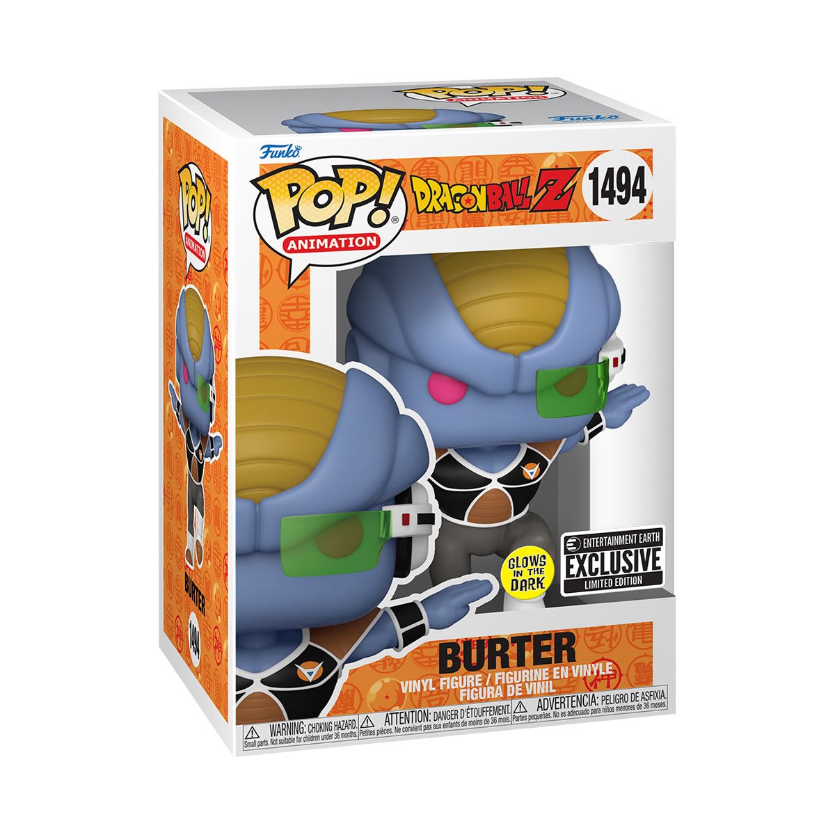 Funko Pop! Dragon Ball Z - Burter Glow-in-the-Dark
