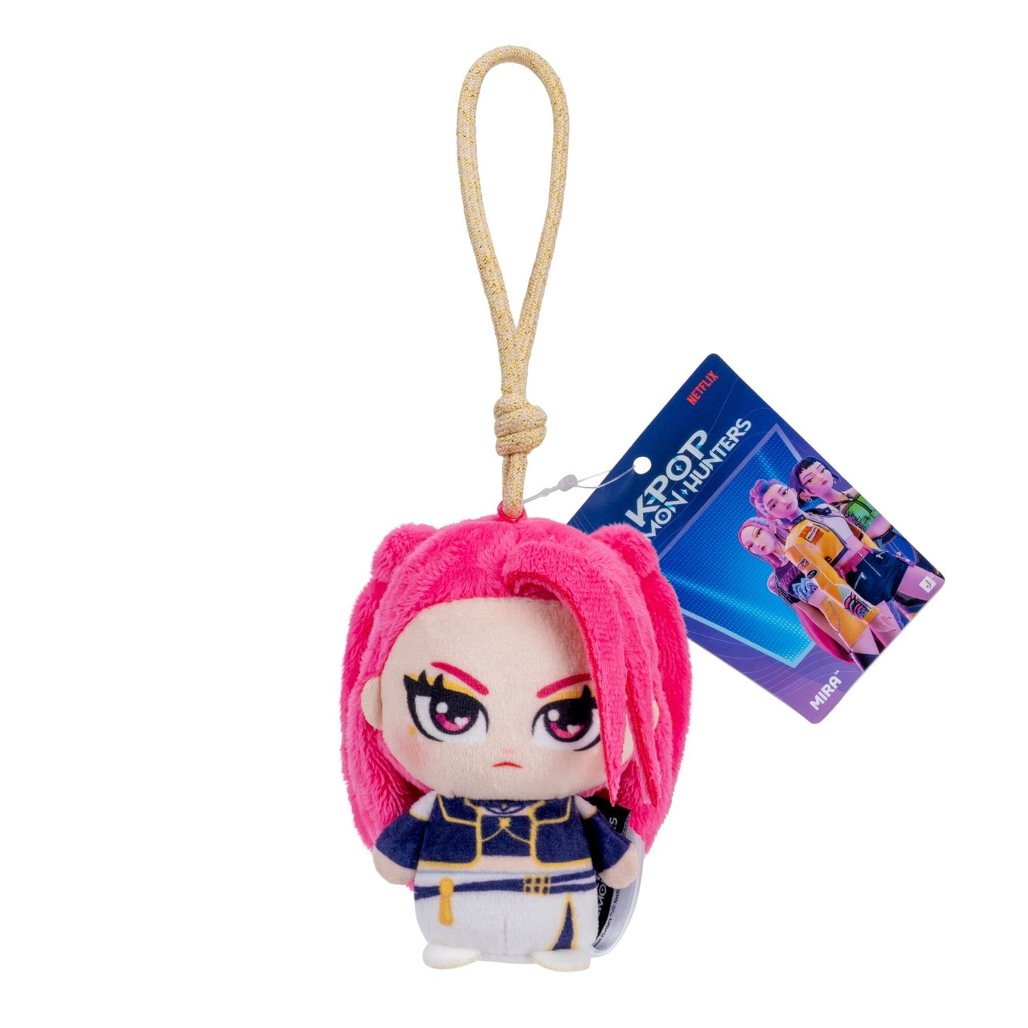 K-Pop Demon Hunters Plush Clip On (One Random)