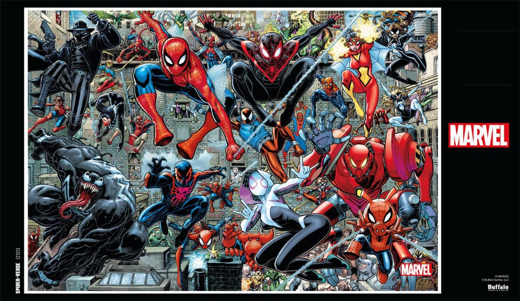 Marvel Comics Spiderman: Spider-Verse Puzzle - 2000pc
