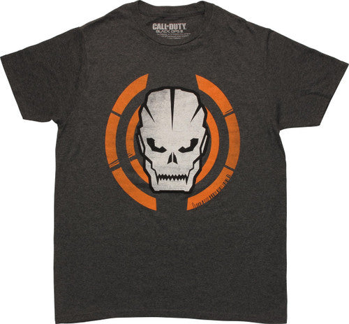Call of Duty Black Ops 3 Skull Heather T-Shirt