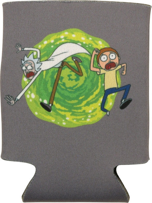 Rick and Morty Portal Jump Can Holder in Green