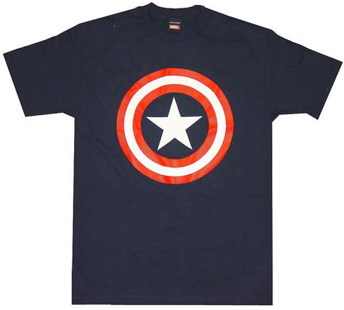 Captain America Basic Logo Shirt