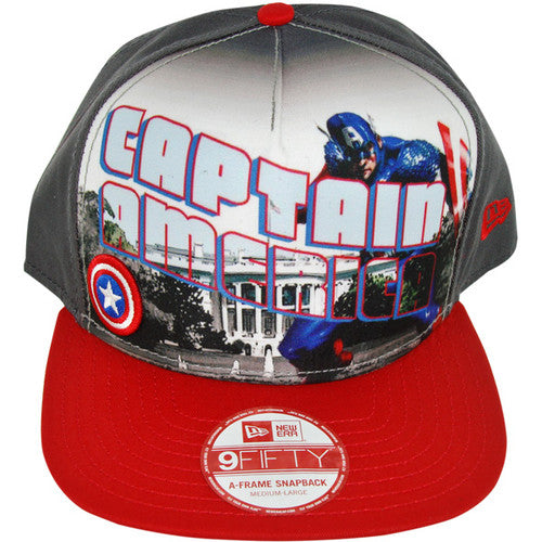 Captain America Poster Hat