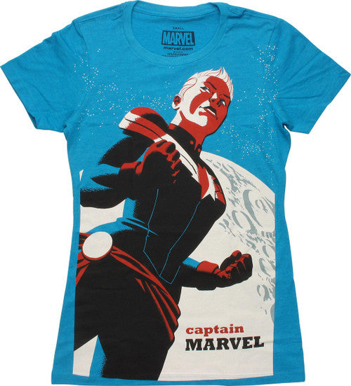 Captain Marvel 2 Cho Variant Cover Juniors T-Shirt