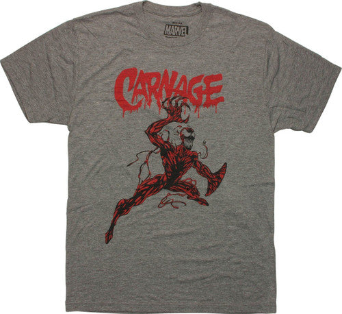 Carnage Action Pose T-Shirt Sheer