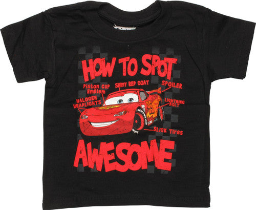Cars McQueen How To Spot Awesome Infant T-Shirt