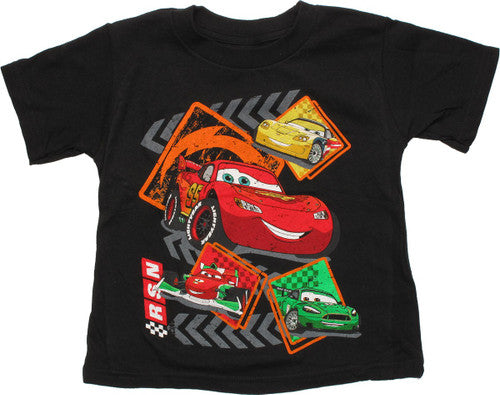 Cars RSN Track Four Cars Toddler T-Shirt