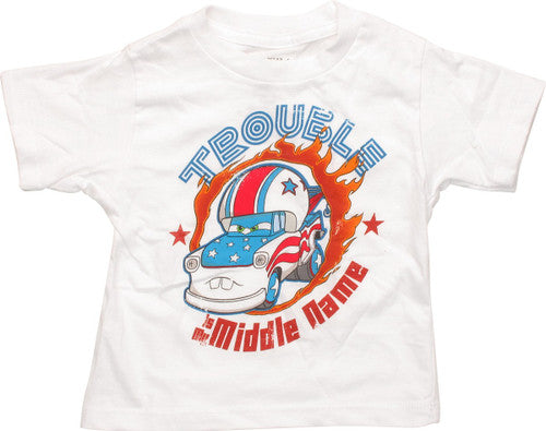 Cars Trouble is My Middle Name Infant T-Shirt