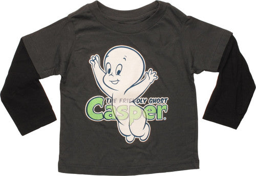 Casper Ghost Glow in the Dark Long Sleeve Infant T-Shirt