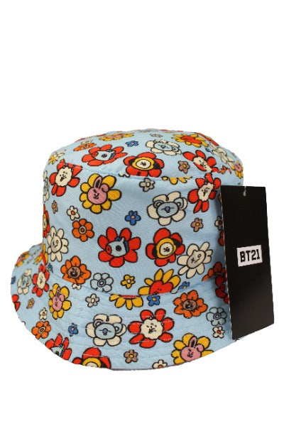 BT21 Flower AOP Bucket Hat
