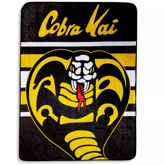 Karate Kid Cobra Kai Lightweight Fleece Throw Blanket