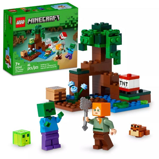 LEGO Minecraft The Swamp Adventure Set with Figures