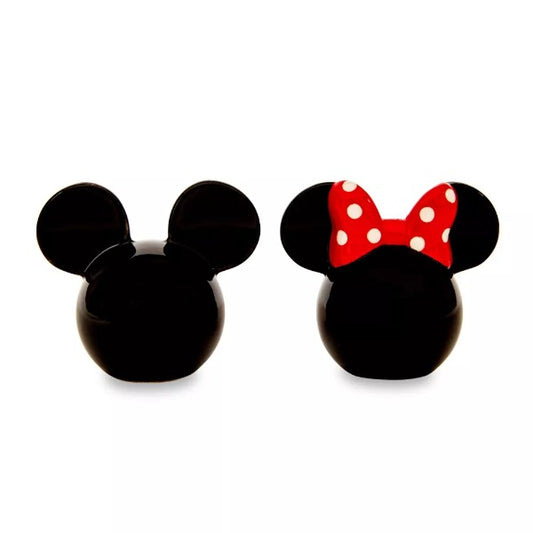 Disney Mickey and Minnie Mouse Ceramic Salt and Pepper Shakers