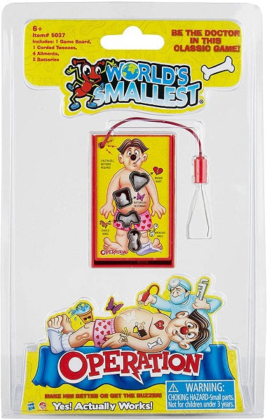 World's Smallest Operation Board Game