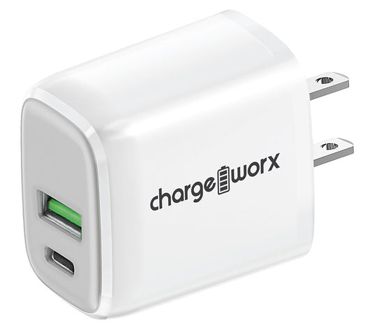 20W Dual-Port Power Delivery Wall Charger