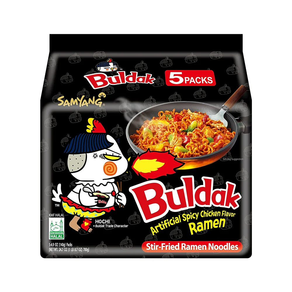 Samyang Buldak Ramen Spicy Chicken 5-Pack