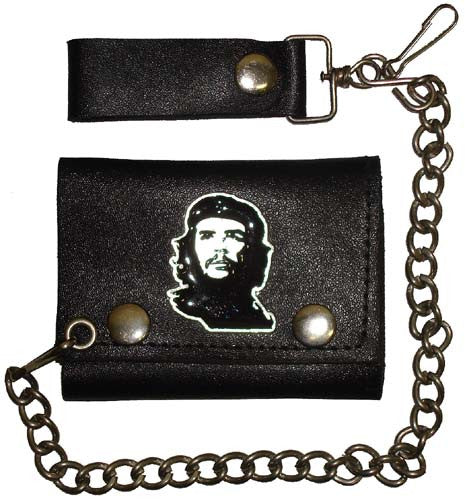 Che Guevara Head Wallet in Black