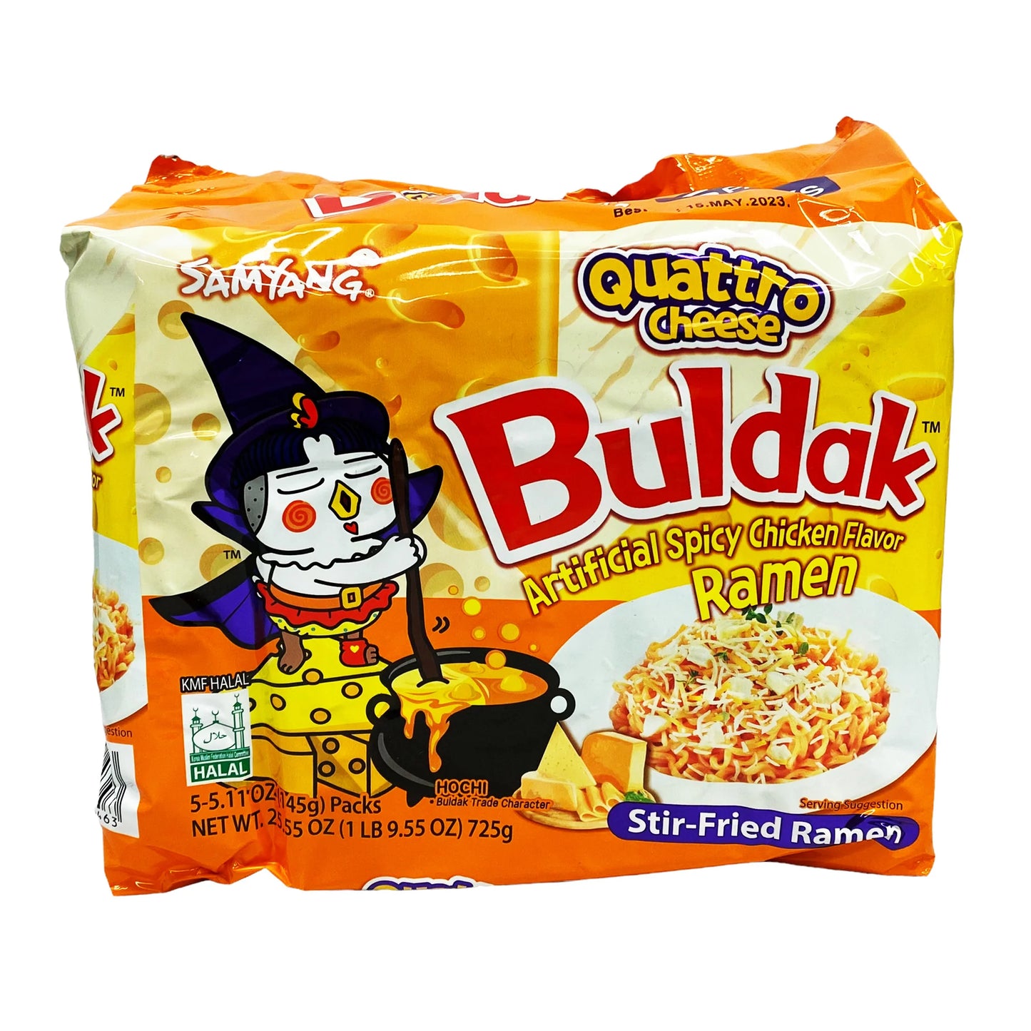 Samyang Hot Chicken Ramen - Quattro Cheese Flavor 5-Pack