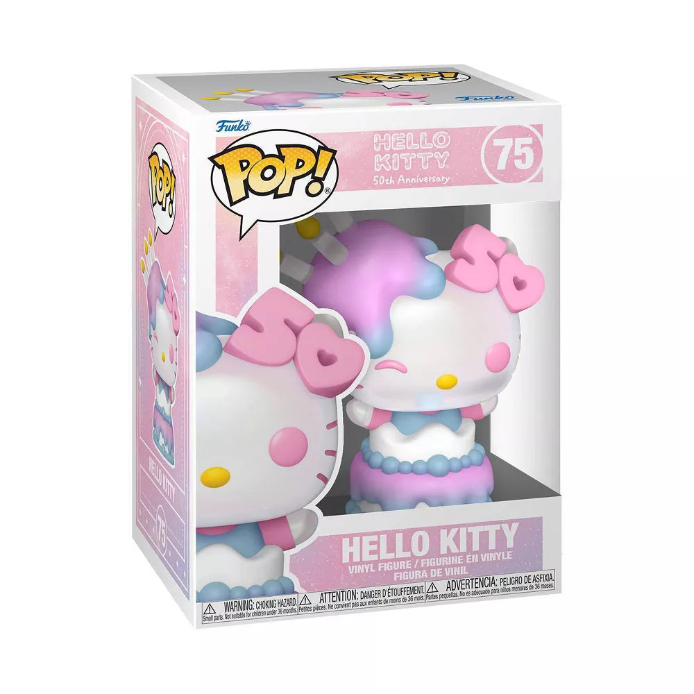 Funko Pop! Sanrio: Hello Kitty - Hello Kitty In Cake, 50th Anniversary