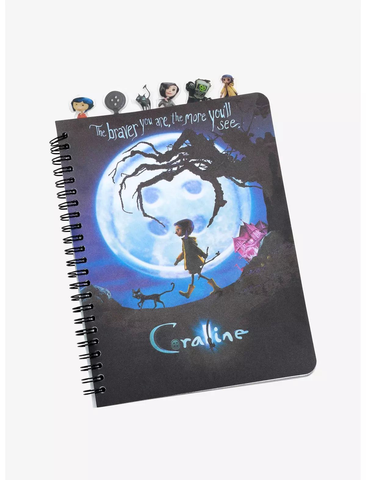 Coraline Tabbed Journal