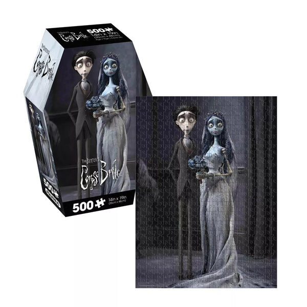 Corpse Bride 六角形パズルセット2 Corpse Bride Coffin Box 500 Piece Jigsaw Puzzle – FYE