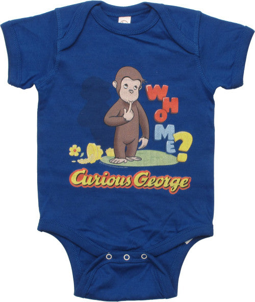 Curious George Who Me Snap Suit