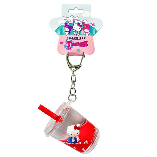 Tsunameez Hello Kitty Boba Tea Keychain (1 random)