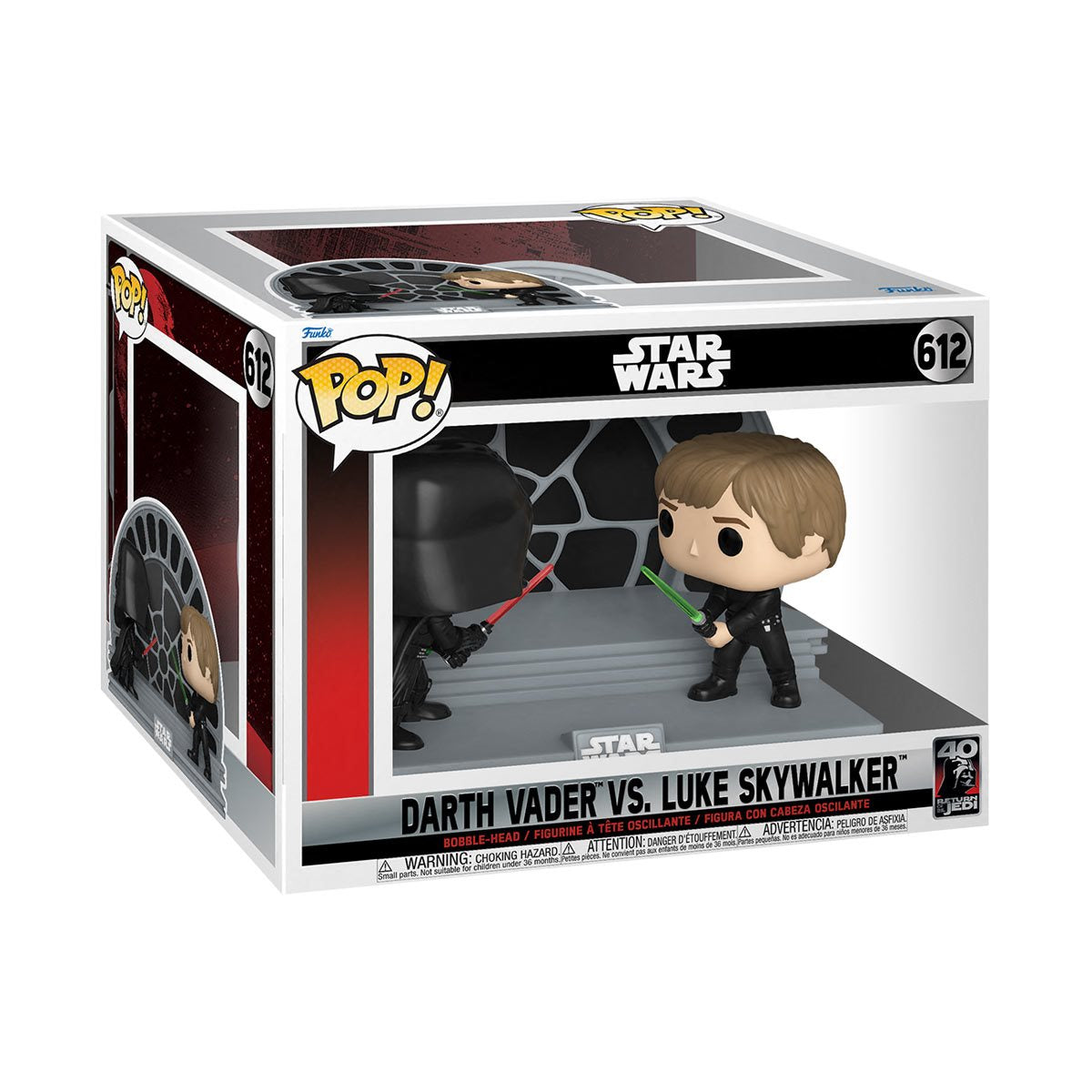 Funko Pop! Moment: Return of the Jedi 40th - Luke vs Vader